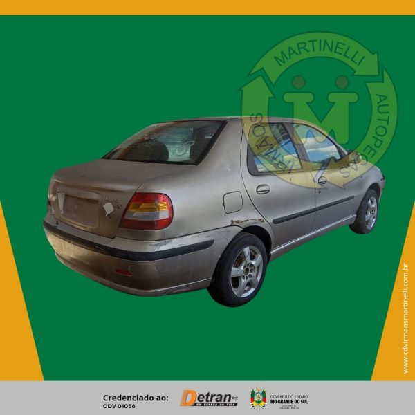 Peças Fiat Siena ELX 2003 1.0 16 válvulas 70 cv