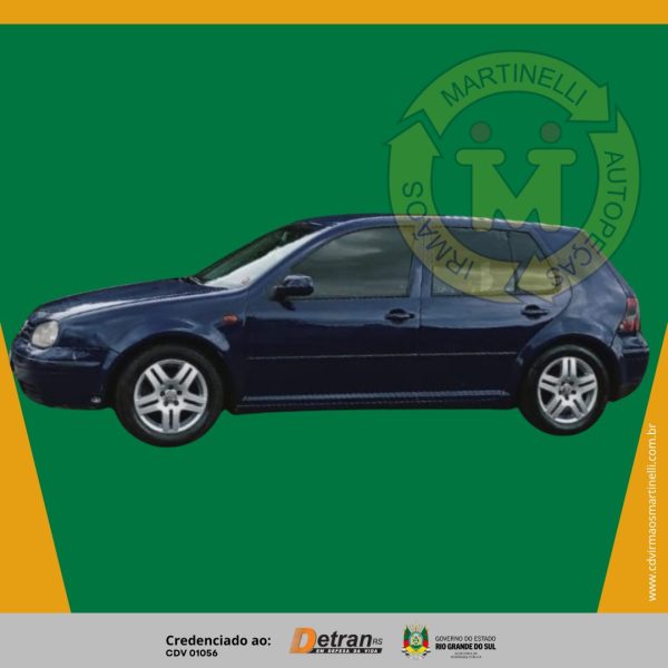 Peças VW Golf 2001 1.6 sr 100 cv