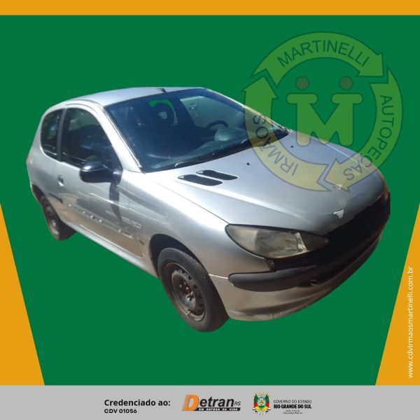 Peças Peugeot 206 Soleil 2001 1.6 90 cv